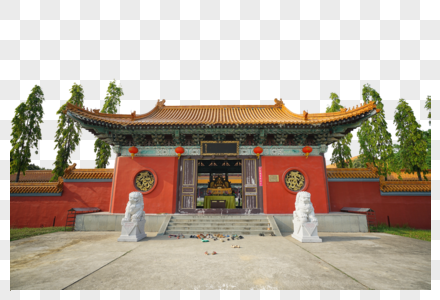 尼泊尔蓝毗尼中华寺建筑图片