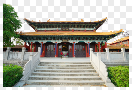 尼泊尔蓝毗尼中华寺中国寺庙图片