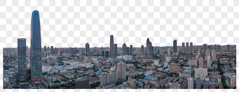 天津和平全景图片