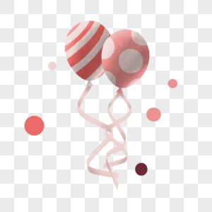 手绘六一儿童节气球创意图片