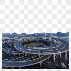 上海南浦高架桥图片