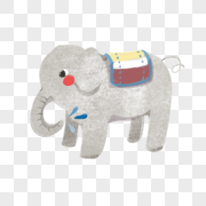 可爱小象儿童节可爱大象高清图片