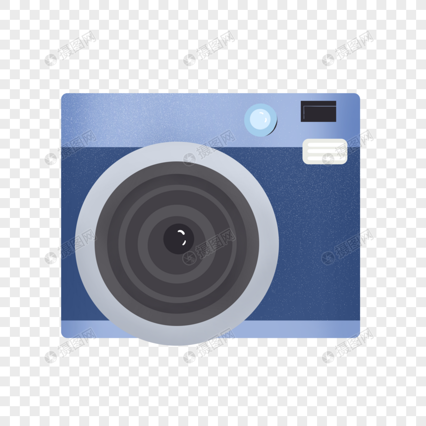 卡通手绘美观大气照相机元素素材下载 正版素材 摄图网