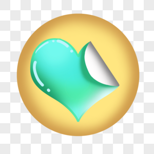 适合婚礼用的视频青色爱心素材