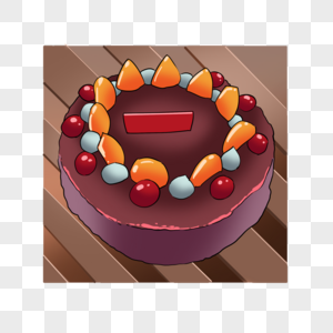 创意草莓蛋糕图片