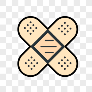 创口贴装饰素材图案图片素材