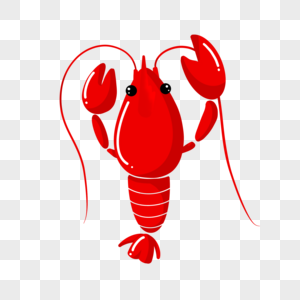 红红的小龙虾图片