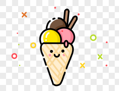 冰淇淋mbe图标高清图片