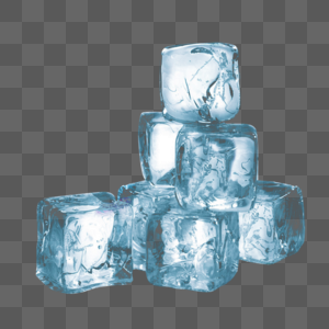 冰块堆元素图片