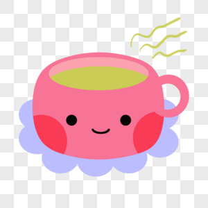 下午茶杯子元素