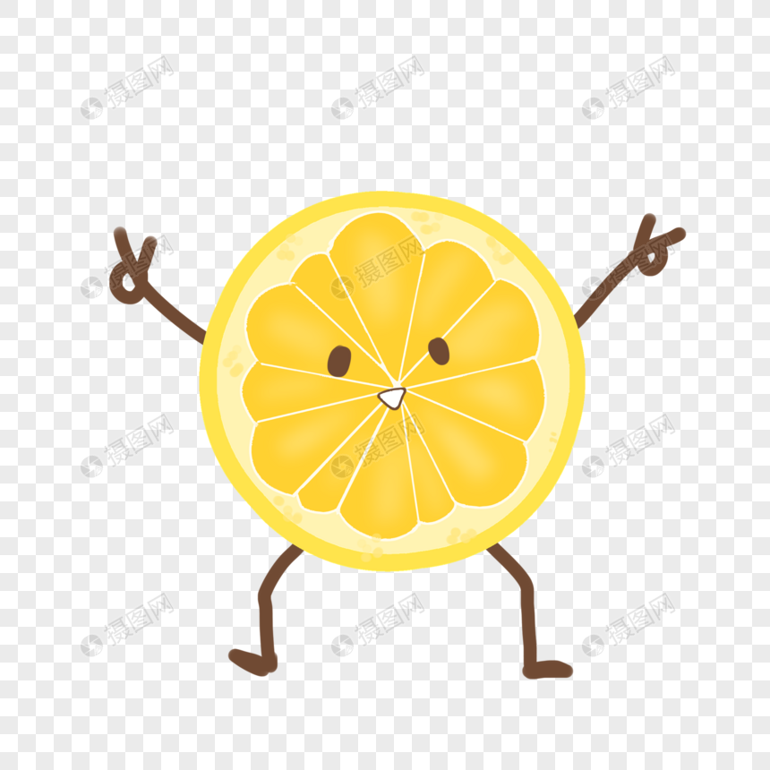 创意柠檬表情图片