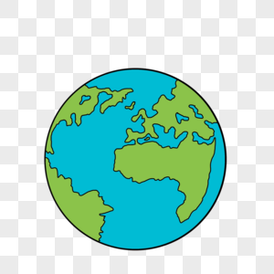 地球绿色卡通图片_地球绿色卡通素材_地球绿色卡通高清图片_摄图网