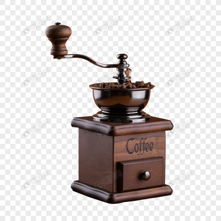 咖啡手摇磨豆机图片