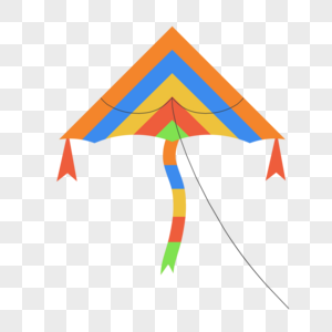 三角形风筝图片