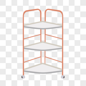 储物架子家具储物架高清图片