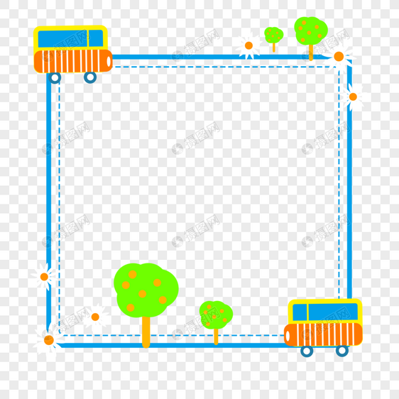 卡通边框图片