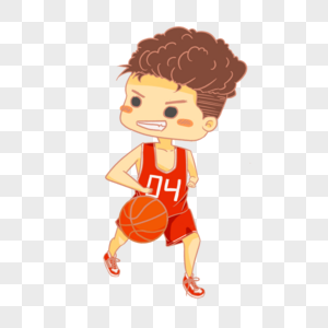 篮球小人图片