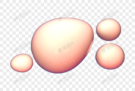 立体鸡蛋元素图片