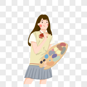 画画工具画板图片