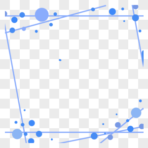 线条圆点装饰边框图片