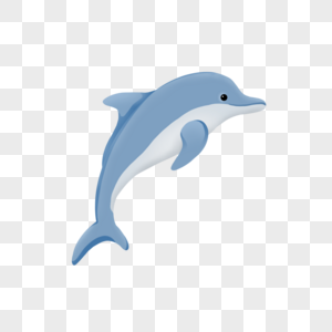 跃出海面的小海豚高清图片