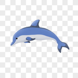 跃入海中的海豚高清图片