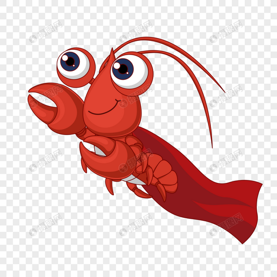 龙虾超人图片