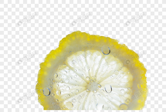 酷爽夏日水果柠檬微距图片