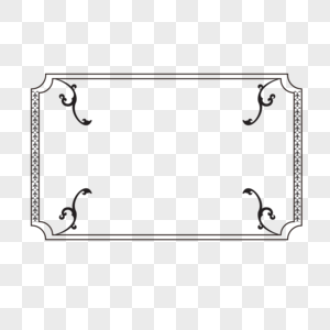 民族边框元素