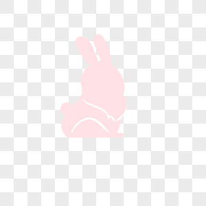 兔子图标素材图片