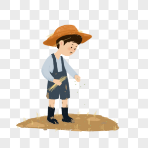 农民土地大马元素