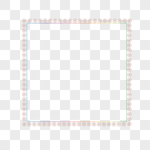 AI矢量图渐变花纹边框元素图片