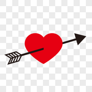 爱心箭头图片素材