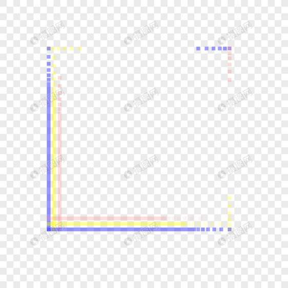 方块边框图片