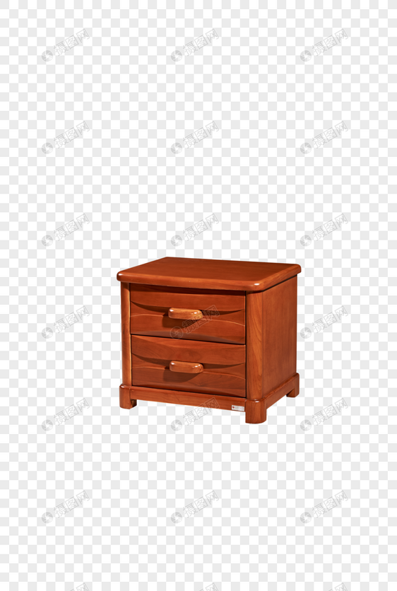红木床头柜图片