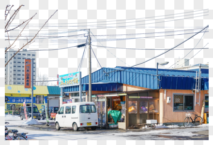 日本北海道海鲜市场图片