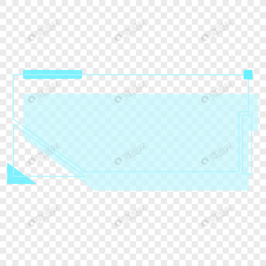 几何 科技 边框图片