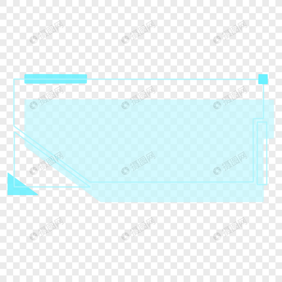 几何 科技 边框图片
