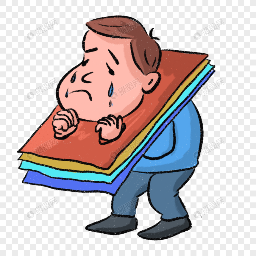 男生狼狈还信用卡通漫画