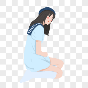 jk服饰女孩图片