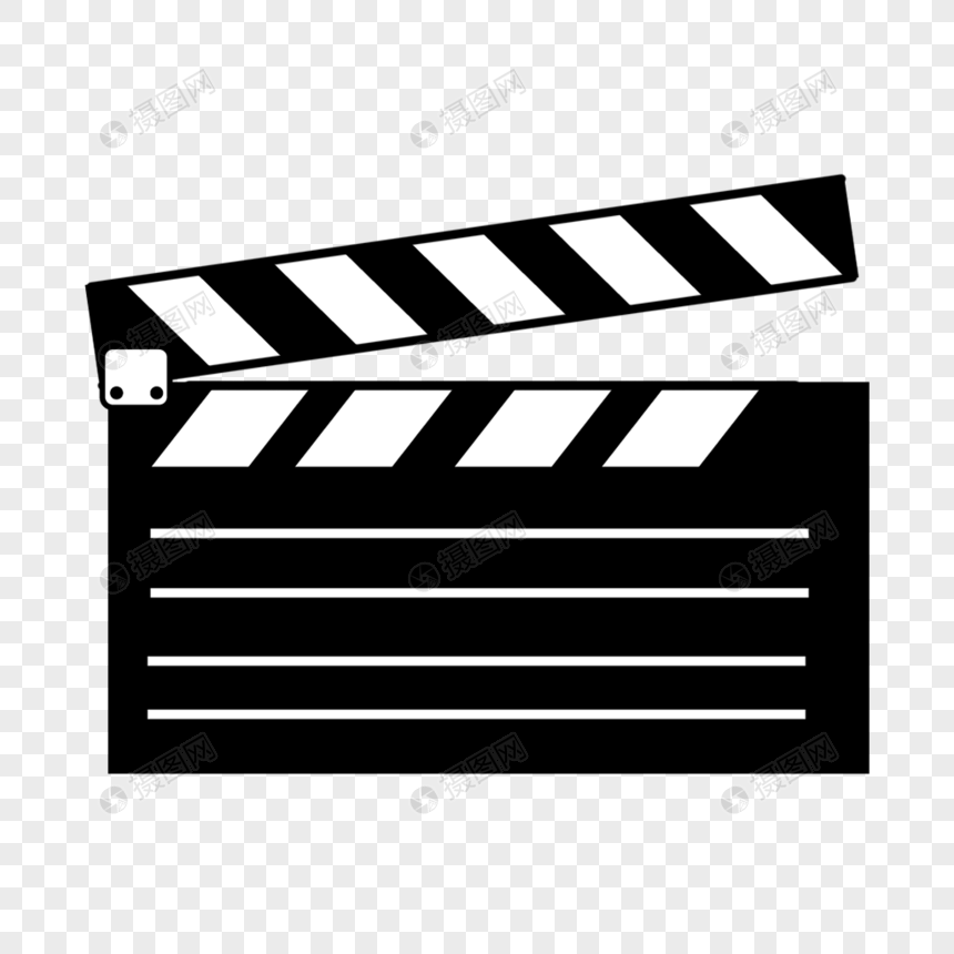 手绘打板器元素素材下载 正版素材 摄图网