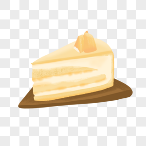 芒果蛋糕儿童节可爱蛋糕高清图片