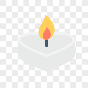 蜡烛图标免抠矢量插素材图片
