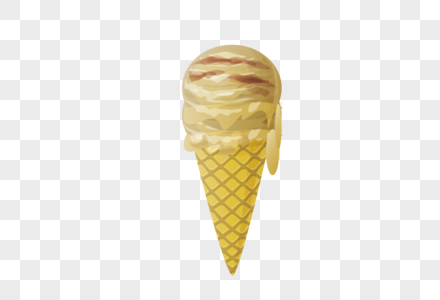 AI矢量图卡通手绘特色夏天甜品冰淇淋图片
