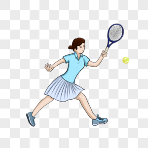 运动比赛网球图片