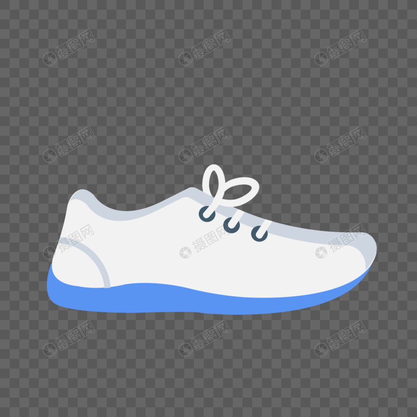 运动鞋图标免抠矢量插画素材图片