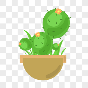 卡通仙人球图片