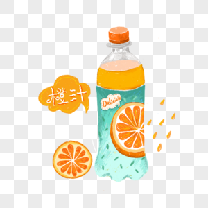 橙汁果汁图片