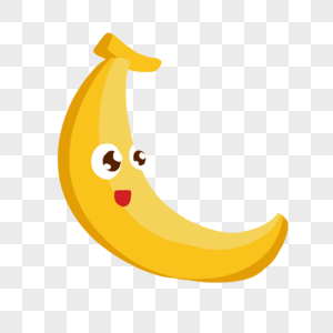 香蕉表情水果图片