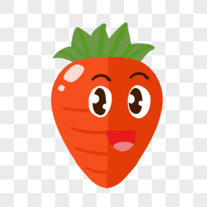 草莓表情水果图片